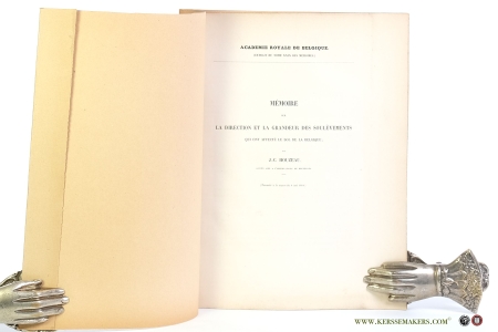 Mémoire sur la direction et la grandeur des soulèvements qui ont affecté le sol de la Belgique. (Extrait du tome XXIX des mémoires). — Houzeau, J. C.