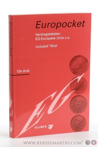 Europocket. Verdragsteksten EG-Europese Unie c.a. Inclusief 'Nice' 12 druk (bijgewerkt tot 1 juni 2002). — Meij, A.W.H. / Joanne Bik.