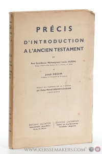 Précis d'introduction a l'ancien testament. — Hudal, Louis / Joseph Ziegler / Marcel Grandclaudon.