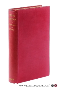 Henri Bergson. Authorized Translation by Lilian A. Clare. — Chevalier, Jacques.