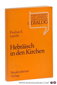Hebräisch in den Kirchen. — Lapide, Pinchas E.