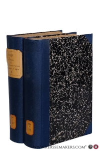 Tractatus de Homine seu De Hominis Natura, Elevatione et Lapsu. [ 2 volumes] I. Pars De Hominis Natura. II. Pars De Hominis Elevatione et Lapsu. — Janssens, Laurentio.