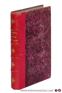 Lettres écrites à un provincial par Blaise Pascal précédées de l'histoire des Lettres provinciales d'après l'édition de 1754 et d'observations littéraires par François de Neufchateau. — Pascal, Blaise.