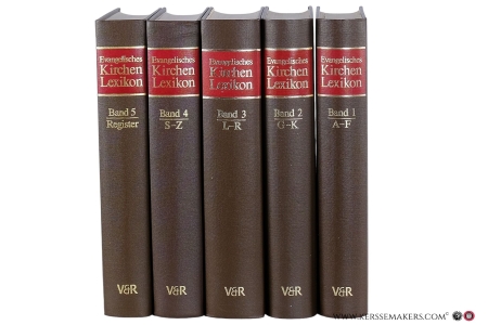 Evangelisches Kirchenlexikon. Internationale theologische Enzyklopädie. Dritte Auflage (Neufassung) [ 5 volumes ]. — Fahlbusch, Erwin, Jan Milic Lochman, John Mbiti, Jaroslav Pelikan & Lukas Vischer. (eds.)