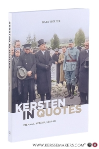 Kersten in quotes : dienaar, denker, leraar. — Bolier, Bart.