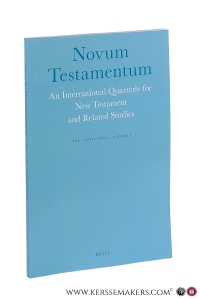 Novum Testamentum. An International Quarterly for New Testament and Related Studies. Volume 63 (2021): Issue 1. — Breytenbach, Cilliers / Johan C. Thom / J. K. Elliot (eds.).