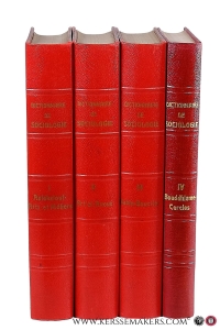 Dictionnaire de sociologie familiale, politique, économique, spirituelle, générale. (A à Campagne) first 4 volumes. — Jacquemet, G. (ed.)