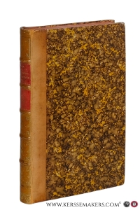 Recueil sur la suppression de la Noblesse 1790: 1) M. de la Croix. Hommage à ma patrie. Considérations sur la noblesse de France. Paris, Libraires du Palais-Royal, De l'Impr, Ballard, 1790. (vi),46 pp. - 2) Marquis de Gouy-Arsy. Mémoire au Roi en faveur de la noblesse signé par un patricien du peuple. 34 pp. - 3) Abolition libre des privilèges de tous les ordres. Suite de Nouvelles de Versailles, du 5 Août 1789, publié le 6, à 5 heures du matin. 8 pp. - 4) Abolition de la noblesse héréditaire, proposée à l'Assemblée par un philantrope, citoyen de Belan. 44 (sur 46) pp: title missing. - 5) Décret de l'Assemblée N. concernant l'abolition & la suppression des Armoiries & des Livrées, du 19 Juin 1790. Paris, Baudouin (1790). 2 pp. - 6) Décret de l'A.N. concernant l'enlèvement des quatre figures enchainées au pied de la statue de Louis XIV. Du 20 Juin. 2 pp. & P.S. 2 pp.- 7) M. (R.) de Vauquelin, né marquis de Vrigny, député d'Alençon. Protestation motivée. Paris, Impr. de Girouard. (iv),35,(i:blank) pp. - 8) L.N.H.C. Considérations sur le décret de l'A.N. , relatif à la noblesse héréditaire, aux noms, aux titres & aux armoiries. 24 pp. - 9) Loyseau. Réponse aux observations de M. Necker, sur le Décret qui supprime la Noblesse qui défend les titres, les noms de Fiefs et les armoiries. Paris, l'Impr. du Patriote François, 5 Juillet 1790. 14 pp. - 10) Considérations historiques et politiques, sur la Noblesse et le Clergé, qui prouvent que l'Assemblée n'avoit pas le droit de détruire leurs titres & leurs propriétés. 84 pp. - 11) Marquis de L.P.C.B.D.G. etc. Appel au devoir de la noblesse. 1790. (ii),22 pp. - 12) De la desruction de la Noblesse en France. 30 pp. - 13) (Moldini) Reproche de la Haute Noblesse aux États-Généraux. Concernant les Titres et Livrée. 7,(i:blank) pp. - 14) Les derniers soupirs de la Noblesse par un membre du Sallon (sic) Français. 15,(i: blank) pp. - 15). Le réveil de la noblesse. (ii),6 pp. - 16) Le provincial à Paris. (ii),18 pp. - 17) L'abbé de T***. Lettre au comte de ***. 15,(i:blank) pp. - 18) 'Extra muros patricii'. Lettre à mon ami. 8 pp. - 19) Le Cosmopolite, ou le diplomate universel. Journal No 185, mercredi 20 Juin 1792 (Brûlement des Titres de Noblesse). Small folio (26x18 cm). 4 pp. Folded. - 20) Journal de Paris. Mardi 19 Juin 1792, de la Lune le 1er. Large 8vo (22,5x16 cm). 4 pp. Folded. — (Convoluut) (Marquis de L.P.C.B. etc; De Vauquelin; De la Croix; anonym; Marquis de Gouy-Arsy, etc)