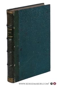 L'esprit de Comte Joseph de Maistre. Précédé d'un essai sur sa vie et ses écrites. Complété par un grand nombre de notes. — Barthélemy, Charles.