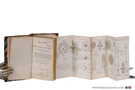 Manuel du mécanicien fontainier, pompier, plombier. — Janvier, M. / M. Biston (Valentin).