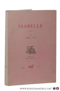 Isabelle. Récit. Avec dix-sept lithographies de Lascaux. — Gide, André