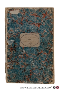 Lessen voor de algebra of stelkunst of Verschillende bewerkingen van stelkunstige grootheden. 1ste & 2de stukje. — (Manuscript) A. R. Happel