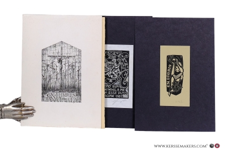 Ekslibrisy Ojca Swietego Jana Pawla II. [ 13 oryginalnych ekslibrisow, opracowana przez Jozefa Tadeusza Czosnyke... 1983 - egz. nr 95 ]. — Jana Pawla II.