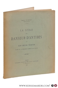 La stèle du danseur d'Antibes et son décor végétal. Étude sur le symbolisme funéraire des plantes. — Cumont, Franz.