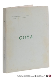 Goya. 'Les Artistes de tous les Temps, Série C, Les Temps Modernes'. — Lafond, Paul. - ( Goya ) - Lucas Etching.