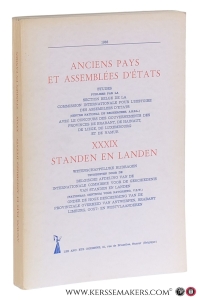 Propos sur le Malberg, les Francs et la Civilisation latine / Le Pacte avec le Diable dans la Littérature médiévale / Formes et Phénomènes de Représentation et de Délégation dans l'ancien Pays de Duché d'Aerschot [and 4 other contributions] / Recensiones / Chronicon. — Ballon, Joseph / Herman van Nuffel / Pierre de Fraine / a.o.