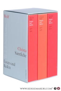 Lesen und Schreiben / Wider den Schlaf der Vernunft / Nachdenken über den blinden Fleck. Essays und Reden 1961-2010 [ 3 volumes in slipcase ]. — Wolf, Christa.