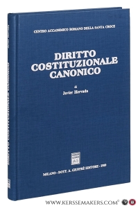 Diritto Costituzionale Canonico. — Hervada, Javier.