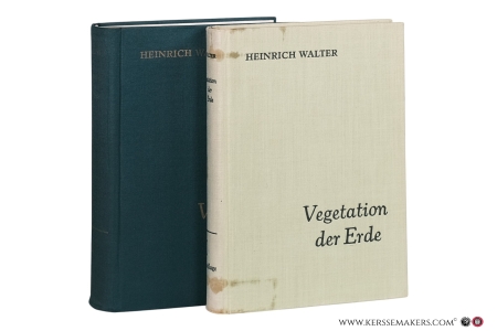 Die Vegetation der Erde in öko-physiologischer Betrachtung [ 2 Banden ] 1. Die tropischen und subtropischen Zonen. Mit 397 Abbildungen und 114 Tabellen im Text sowie 9 Tafeln mit 19 Farbaufnahmen. Zweite, veränderte und erweiterte Auflage. 2. Die gemäßigten und arktischen Zonen. Mit 642 Abbildungen und 161 Tabellen im Text sowie 7 Tafeln mit Farbaufnahmen als Anhang. — Walter, Heinrich.