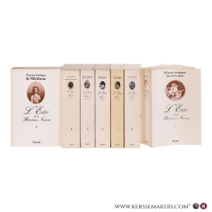 L'Enfer de la Bibliothèque Nationale. 7 vol. complet : Oeuvres érotiques de Mirabeau / Oeuvres érotiques de Restif de la Bretonne / Oeuvres érotiques anonymes du XVIIIe siècle (vol. 3-6) / Oeuvres érotiques du XVIIe siècle. — Mirabeau / Restif de la Bretonne.