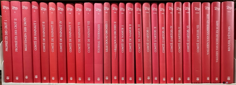 Albums de Croÿ - Zesentwintig delen: Vlaanderen, Wallonië, Noord-Frankrijk / Vingt-six volumes : Flandre, Wallonie, Nord de la France. — Berger, Roger / Jean-Marie Duvosquel / Philippe Jacquet / Françoise Jacquet-Ladrier / Bart Minnen (eds.).