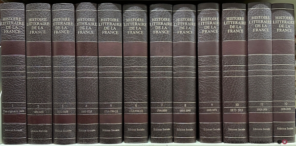 Histoire littéraire de la France. — Abraham, Pierre / Desné, Roland (eds.).