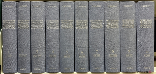 Dictionnaire critique et documentaire des Peintres, Sculpteurs, Dessinateurs et Graveurs de tous les temps et de tous les pays par un groupe d'écrivains spécialistes français et étrangers. Nouvelle édition entièrement refondue, revue et corrigée sous la direction des héritiers de E. Benezit. — Bénézit, E.