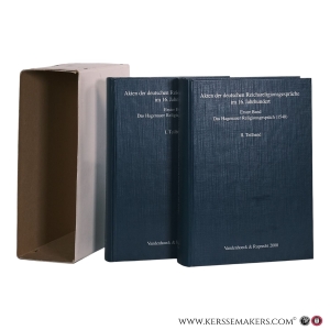 Das Hagenauer Religionsgespräch (1540): Zwei Teilbände. — Ganzer, Klaus / Karl-Heinz zur Mühlen (eds.).