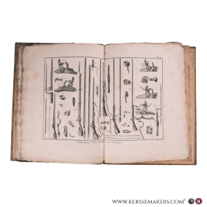 (Encyclopédie des arts et métiers. Les planches, reliées dans un volume, sur les professions suivantes:) Armurier, Arquebusier, Armes, Artificier & Argenteur. — (Diderot & d'Alembert (ed.))