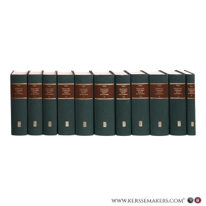 Entwurf einer vollständigen Historie der Kezereien, Spaltungen und Religionsstreitigkeiten bis auf die Zeiten der Reformation. [ complete set, 11 volumes ]. — Walch, Christian Wilhelm Franz.