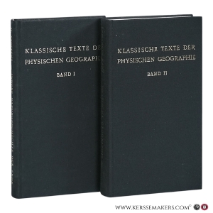 Henrich Steffens: Beyträge zur innern Naturgeschichte der Erde I / Immanuel Kant: Physische Geographie. Klassischen Texte der physischen Geographie in Faksimile I & II. — Steffens, Heinrich / Kant, Immanuel.