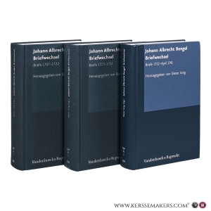Briefwechsel [ 3 volumes ]. — Bengel, Johann Albrecht / Dieter Ising (Hrsg.).