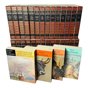 Kunst van Europa / Kunst der Wereld. [ 32 volumes ]. — Wackernagel, P.A. / Henschel, D.G. / Janson, H.W. / Bazin, G. / Hamann, R. / etc. (eds.).
