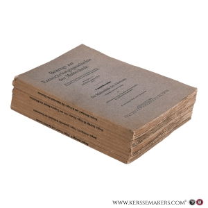 Beiträge zur Entwicklungsgeschichte der Maltechnik. I. und II. Folge: Die Maltechnik des Altertums - III. Folge: Quellen und Technik der Fresko-, Oel- und Tempera-Malerei des Mittelalters - IV. Folge: Quellen für Maltechnik während der Renaissance und deren Folgezeit - V. Folge: Fresko- und Sgraffito-Technik nach älteren und neueren Quellen. — Berger, Ernst.