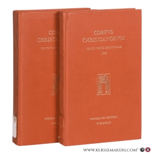 Dionysii Cartusiensis Opera selecta. Prolegomena: Bibliotheca manuscripta. I A & I B: Studia Bibliographica [ 2 volunes ]. — Dionysii Cartusiensis [ Denis, the Carthusian ] / Emery, Kent (ed.).