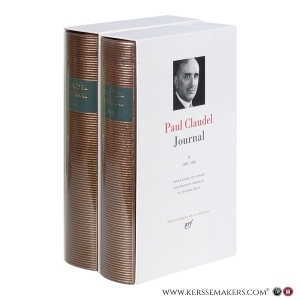 Journal. 1904–1932; 1933–1955. [2 volumes]. — Claudel Paul.