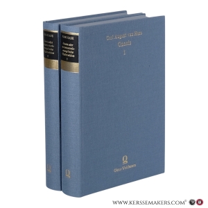 Gnosis oder protestantisch-evangelische Glaubenslehre für die Gebildeten in der Gemeinde wissenschaftlich dargestellt. — Hase, Carl August von.