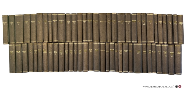 Bibliothek der Kirchenväter. Auswahl der vorzüglichsten patristischen Werke in deutscher Übersetzung. [63 volumes of the series]. — Gallhofer, Valentin / Widén, M. M. / Reichmann, J. / Möhler, J. (Hrsg.).