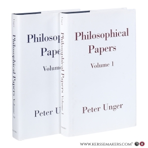 Philosophical Papers. Volume One & Volume Two. — Unger, Peter K.