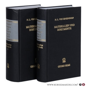 Marchesches Gesangbuch. Sammlung geistlicher und lieblicher Lieder. (Nachdruck der Ausgabe Herrnhut und Görlitz 1731). — Zinzendorf, Nikolaus Ludwig von.