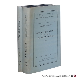 Partial Differential Equations of Second Order. Vol. I–II. — Krzyżański, Mirosław.