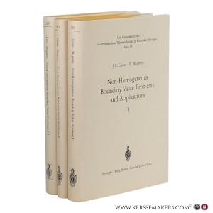 Non-Homogeneous Boundary Value Problems and Applications. Vol. I–III. Translated by P. Kenneth. — Lions, J. L. / Magenes, E.