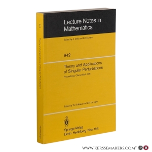 Theory and Applications of Singular Perturbations. Proceedings of a Conference held in Oberwolfach, August 16–22, 1981. — Eckhaus, W.; de Jager, E. M. (eds.)