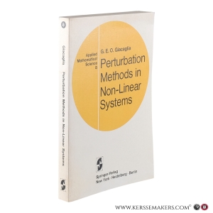 Perturbation Methods in Non-Linear Systems. — Giacaglia, Giorgio E.O.