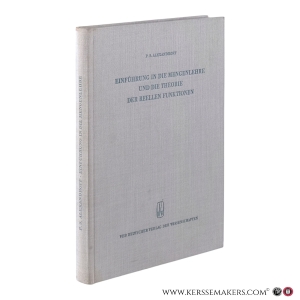 Einführung in die Mengenlehre und die Theorie der reellen Funktionen. Mit 25 Abbildungen. — Alexandroff, P.S.