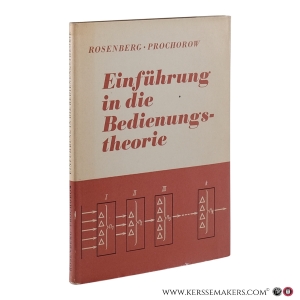 Einführung in die Bedienungstheorie. — Rosenberg, R., Prochorow, A. I.