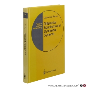 Differential Equations and Dynamical Systems. With 177 illustrations. — Perko, Lawrence.