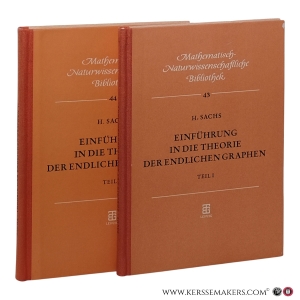 Einführung in die Theorie der endlichen Graphen. Teil I–II. Mit 259 Abbildungen [2 volumes]. — Sachs, Horst.