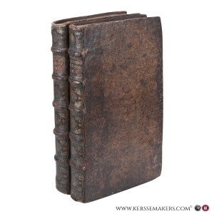 Milleloquium veritatis; olim a fr. Bartholomaeo Urbinate (Bartolomeo Carusi, bishop of Urbino) episcopo digestum; nunc verò plurimis eiusdem Sancti Sententiis locupletatum. Opera Ioann. Collierii; in quo unici illius Augustini doctrina mille Titulis seu Locis communibus in ordinem Alphabeticum redactis... . Multò aliis emendatior: Cum Indicibus Rerum, & Locorum sacrae Scripturae: Nec-non & Catalogo Librorum D. August. censuris notato. [2 volumes]. — Augustinus, Aurelius.