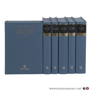 Die christliche Lehre von der Dreieinigkeit und Menschwerdung Gottes in ihrer geschichtlichen Entwicklung. 3 Bände in 6 Bänden. Reprint der Ausgabe Tübingen 1841–1843. [6 volumes]. — Baur, Ferdinand Christian.